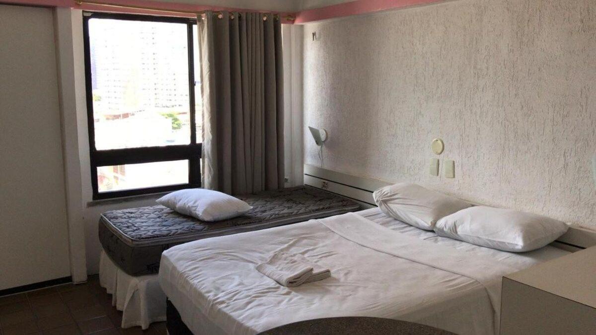 703 Flat Mobiliado Praia De Iracema Форталеза Екстериор снимка